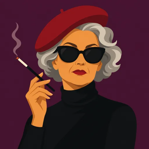 Colette, Magazine editor, Paris